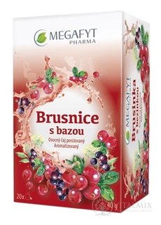 MEGAFYT Brusinky s bezem ovocný čaj 20x2 g (40 g)