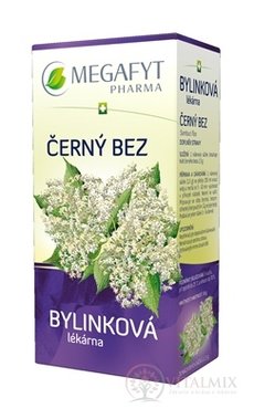 MEGAFYT Bylinková lékárna ČERNÝ BEZ bylinný čaj 20x1,5 g (30 g)