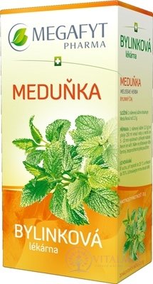 MEGAFYT Bylinková lékárna MEDUŇKA bylinný čaj 20x1,5 g (30 g)