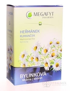 MEGAFYT Bylinková lékárna HEŘMÁNEK bylinný čaj sypaný 1x50 g