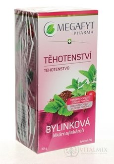 MEGAFYT Bylinková lékárna TĚHOTENSTVÍ bylinný čaj 20x1,5 g (30 g)