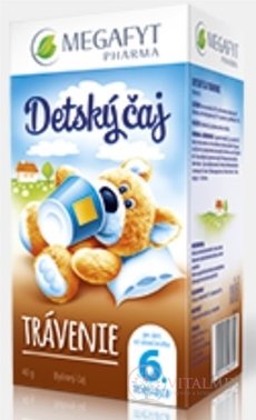 MEGAFYT Dětský čaj TRÁVENÍ inov.2015, bylinný čaj 20x2 g (40 g)