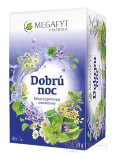 MEGAFYT Dobrou noc bylinný čaj 20x1,5 g (30 g)