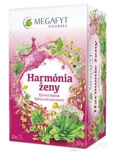 MEGAFYT Harmonie ženy bylinná směs (čaj) 20x1,5 g (30 g)