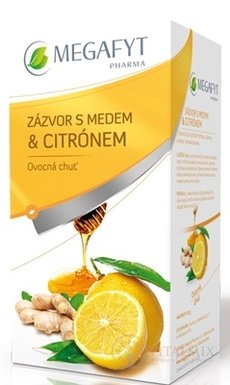 MEGAFYT ZÁZVOR S MEDEM &amp; CITRONEM 20x2 g (40 g)