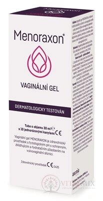 MENORAXON vaginální gel 30 ml + 10 jednorázových kanyl, 1x1 set
