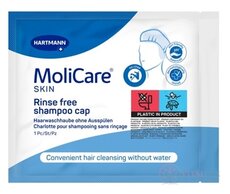MoliCare SKIN Rinse free shampoo cap čepice se šamponem a kondicionérem 1x1 ks