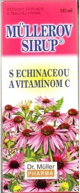 MÜLLERŮV SIRUP S ECHINACEÍ A VIT. C 1x245 ml