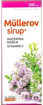 MÜLLERŮV SIRUP S MATERINOU DOUŠKOU A VIT. C 1x245 ml