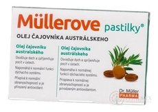 Müllerovy pastilky S OLEJEM čajovníku australského 1x24 ks