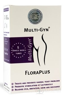 MULTI-GYN FLORAPLUS gel vaginální 5x5 ml (25 ml)