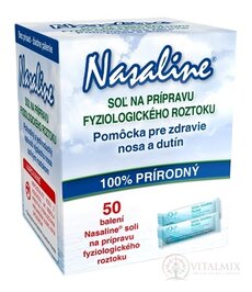Nasaline Sůl pro přípravu fyziologického roztoku sáčku 50x2,5 g