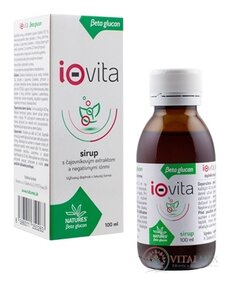 NATURES iovita sirup s čajovníkovým extraktem a negativními ionty 1x100 ml