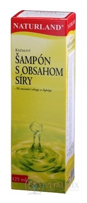 Naturland KRÉMOVÝ ŠAMPON S OBSAHEM SÍRY 1x125 ml