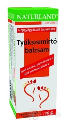 Naturland ZMĚKČUJÍCÍ BALZÁM NA KUŘÍ OKA 1x20 g