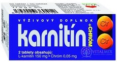 Naturvita KARNITIN + CHROM tbl 1x50 ks