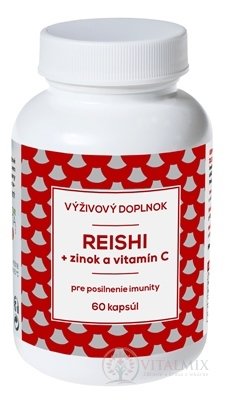 Naturvita REISHI + zinek a vitamín C cps 1x60 ks