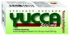 Naturvita YUCCA 500 mg Yucca shidigera tbl 1x60 ks