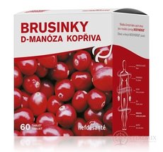 Nefdesanté BRUSINKY D-manosa KOPŘIVA tbl 6x10 (60 ks)