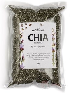 Nefdesanté Chia semínka semena Šalvěje (Salvia Hispanica) 1x500 g