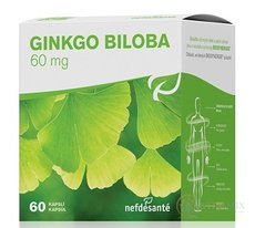 Nefdesanté GINGKO BILOBA 60mg cps 6x10 (60 ks)