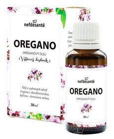 Nefdesanté OREGANO oregánový olej kapky 1x30 ml