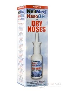 NeilMed NasoGEL for DRY NOSES sprej, zvlhčení nosu, 1x30 ml