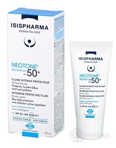 NEOTONE Radiance SPF 50+ bezbarvý ochranný fluid, pigmentové skvrny 1x30 ml