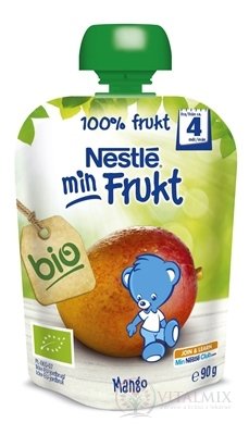 Nestlé min Fruko BIO Mango kapsička, ovocná přesnídávka (od ukonč. 4. měsíce) 1x90 g