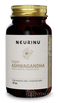 NEURINU Super ASHWAGANDHA cps 1x50 ks