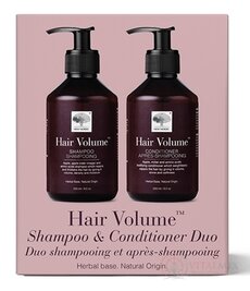 NEW NORDIC Hair Volume Shampoo &amp; Conditioner Duo šampon 250 ml + kondicionér 250 ml, 1x1 set