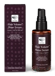 NEW NORDIC Hair Volume Shine Serum vyživující sérum na vlasy 1x75 ml