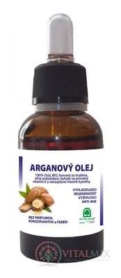 NH - Arganový olej BIO s kapátkem 1x30 ml