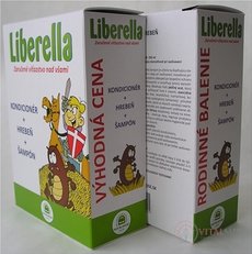 NH - Liberella rodinné balení (kondicionér 125 ml + hřeben + šampon 250 ml) 1x1 set