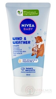 NIVEA BABY Krém proti chladu a větru (inov.2024) 1x50 ml