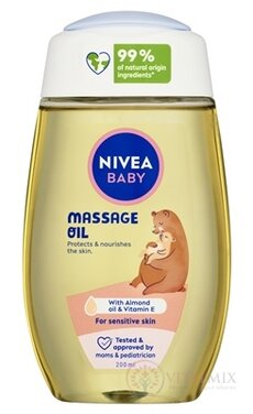 NIVEA BABY Zklidňující masážní olej 1x200 ml