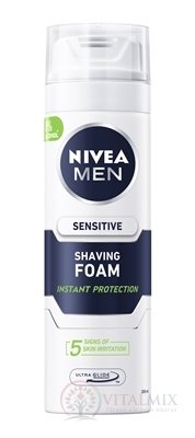 NIVEA MEN Pěna na holení SENSITIVE pro citlivou pleť 1x200 ml