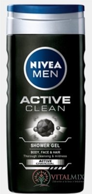NIVEA MEN SPRCHOVÝ GEL Active Clean 1x250 ml