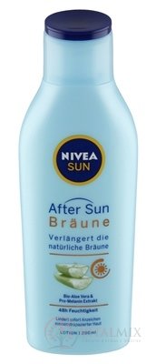 NIVEA SUN Mléko po opalování Bronze aloe vera a pro melanin extrakt 1x200 ml