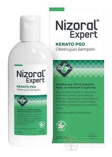 Nizoral Expert KERATO PSO ošetřující šampon 1x200 ml
