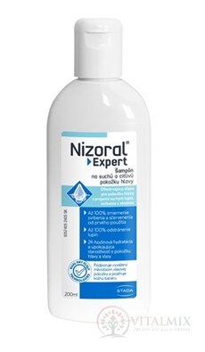Nizoral Expert šampon pro suchou a citlivou pokožku 1x200 ml