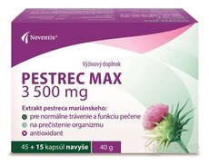 Noventis PESTREC MAX 3500 mg cps 45+15 navíc (60 ks)