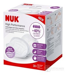NUK High Performance Prsní polštářky pro kojící maminky 1x30 ks