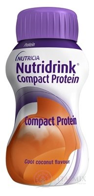 NUTRIDRINK COMPACT PROTEIN s příchutí chladivého kokosu 24x125 ml (3000 ml)