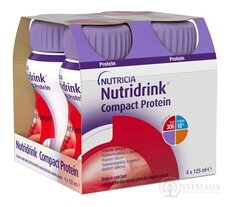 Nutridrink Compact Protein s příchutí lesního ovoce 4x125 ml (500 ml)