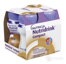 NUTRIDRINK COMPACT s kávovou příchutí 4x125 ml (500 ml)