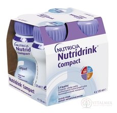 NUTRIDRINK COMPACT s neutrální příchutí 4x125 ml (500 ml)