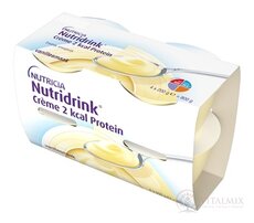 Nutridrink Crème 2 kcal Protein s vanilkovou příchutí 24x200 g (4800 g)
