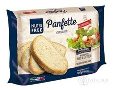 NutriFree Panfette chléb bílý, krájený (4 porce) 1x300 g