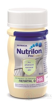 Nutrilon 0 Nenatal HA (od narození) tekutá výživa 24x90 ml (2160 ml)